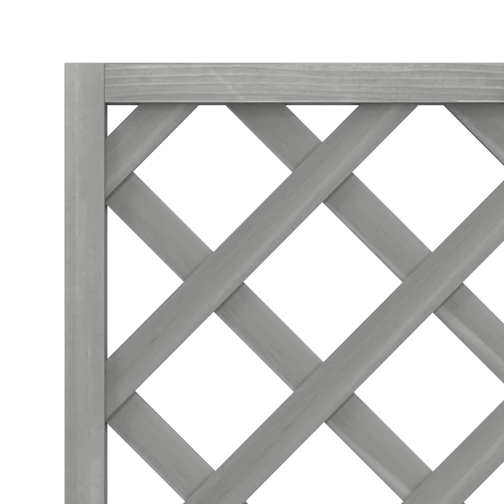 Planter with Trellis 40x30x135 cm Solid Wood Fir