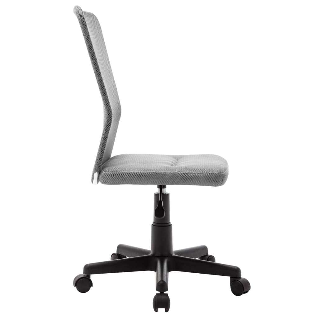 Office Chair Grey 44x52x100 cm Mesh Fabric