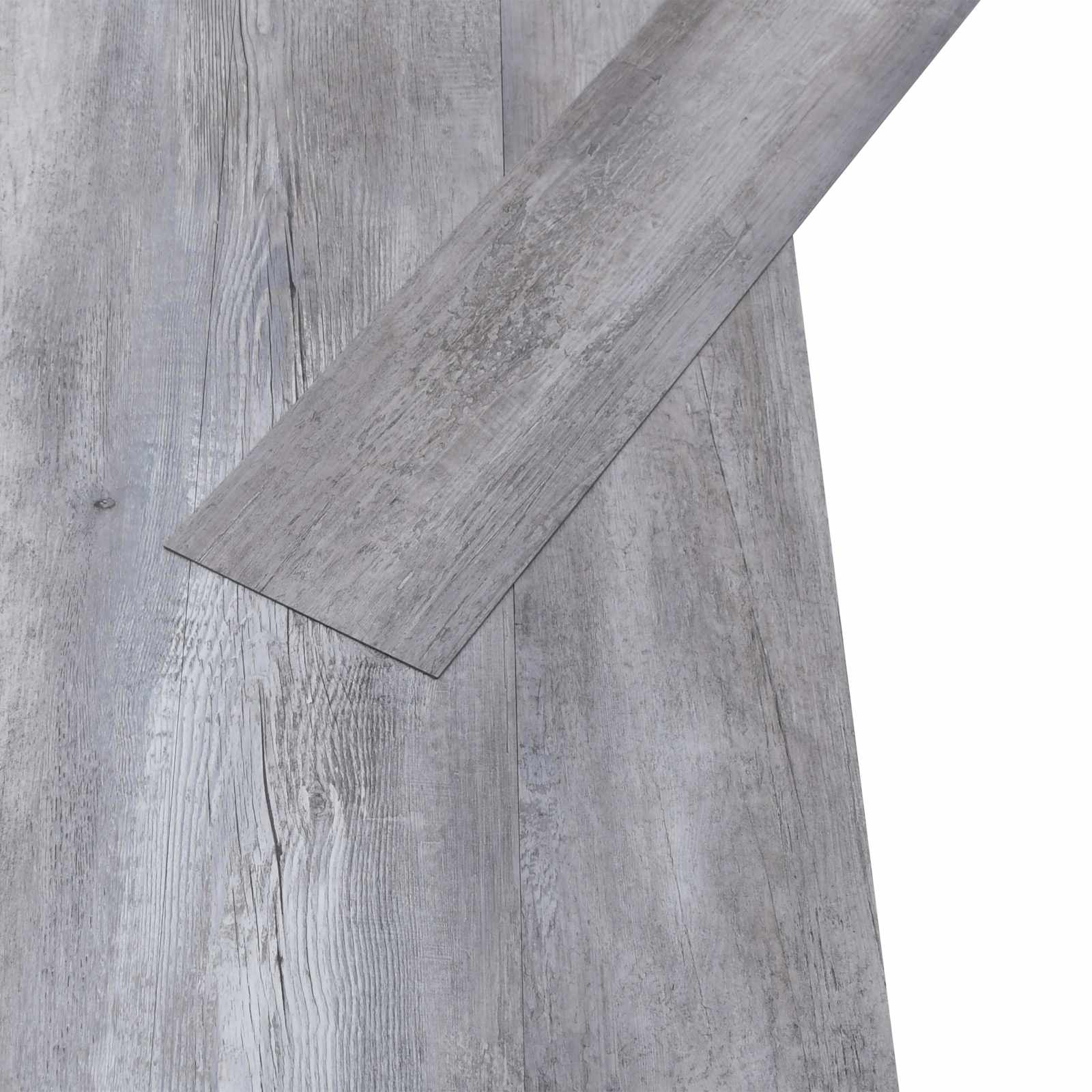 Flooring Planks 5,02 m² 36 pcs PVC Matte wood grey