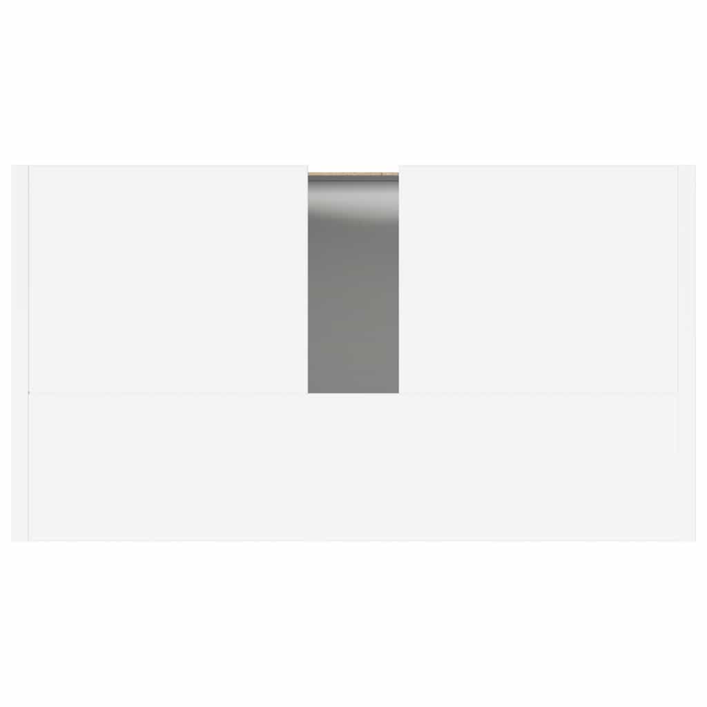 Bathroom Cabinet White 60x33x60 cm Engineered Wood