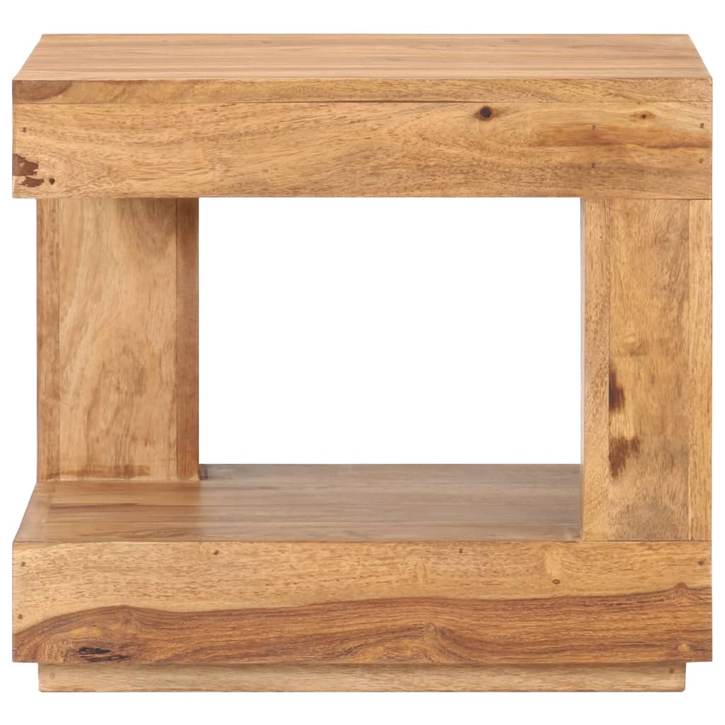 Coffee Table 45x45x40 cm Solid Wood Acacia