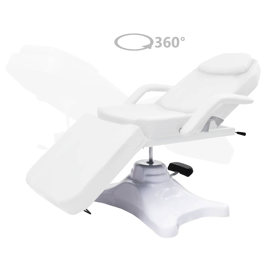 Massage Table White 180x62x(86.5-118) cm