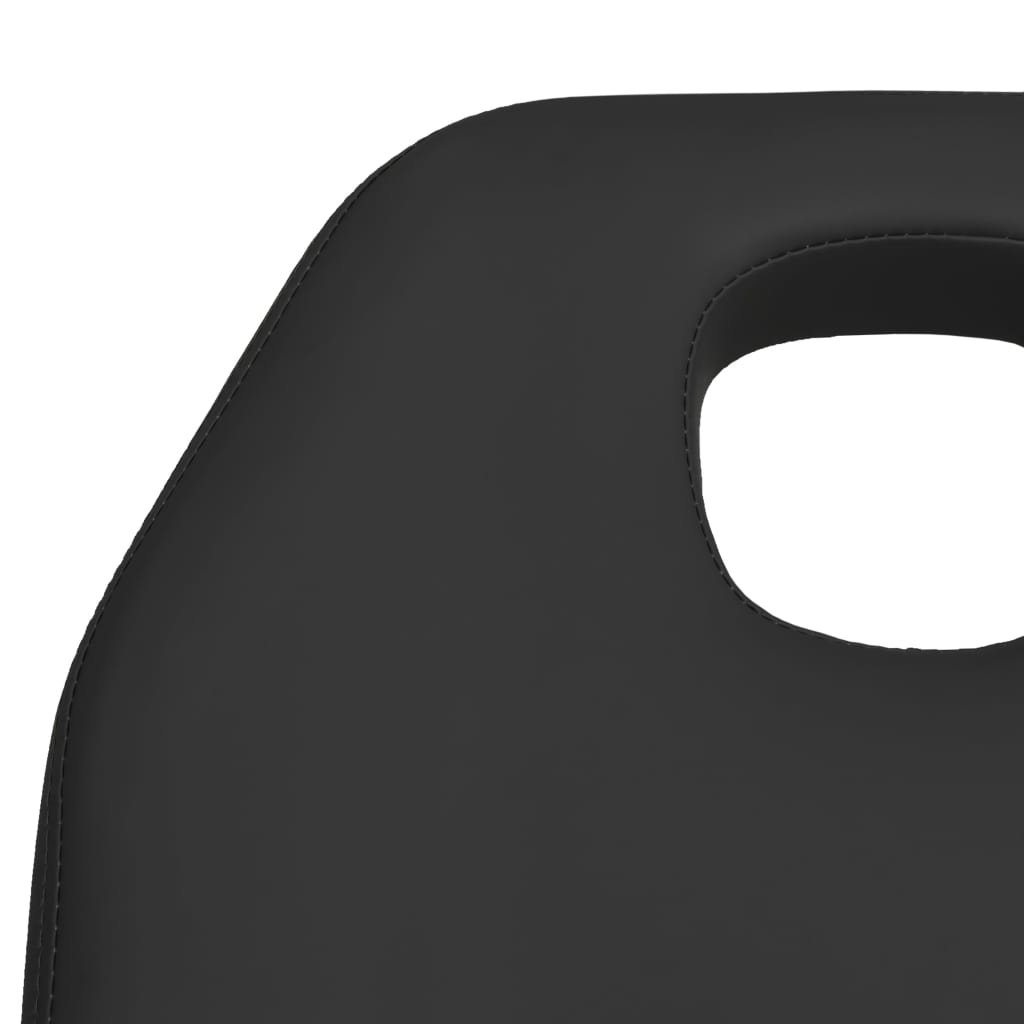 Massage Table Black 180x62x(86.5-118) cm