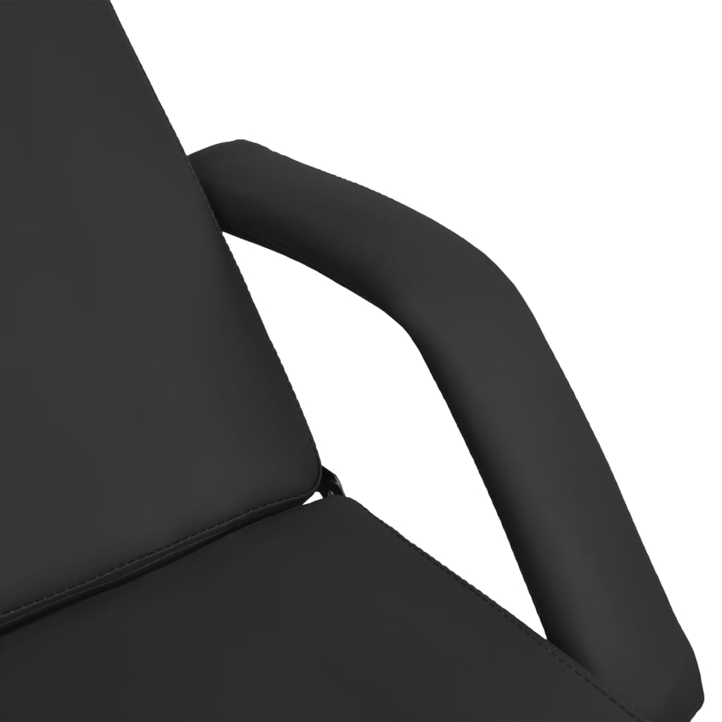 Massage Table Black 180x62x(86.5-118) cm