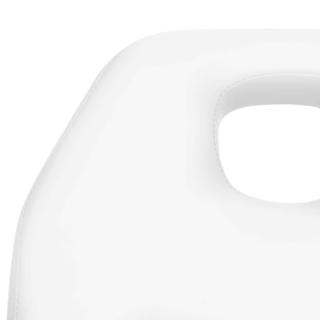 Massage Table White 180x62x(87-112) cm