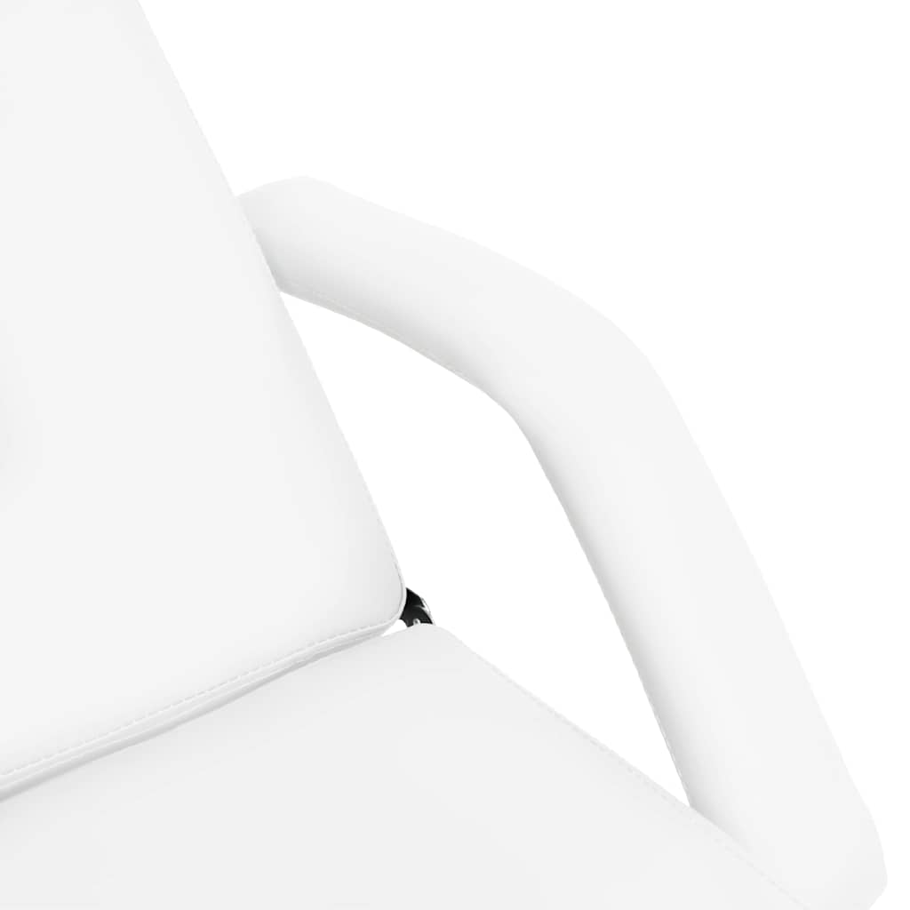 Massage Table White 180x62x(87-112) cm