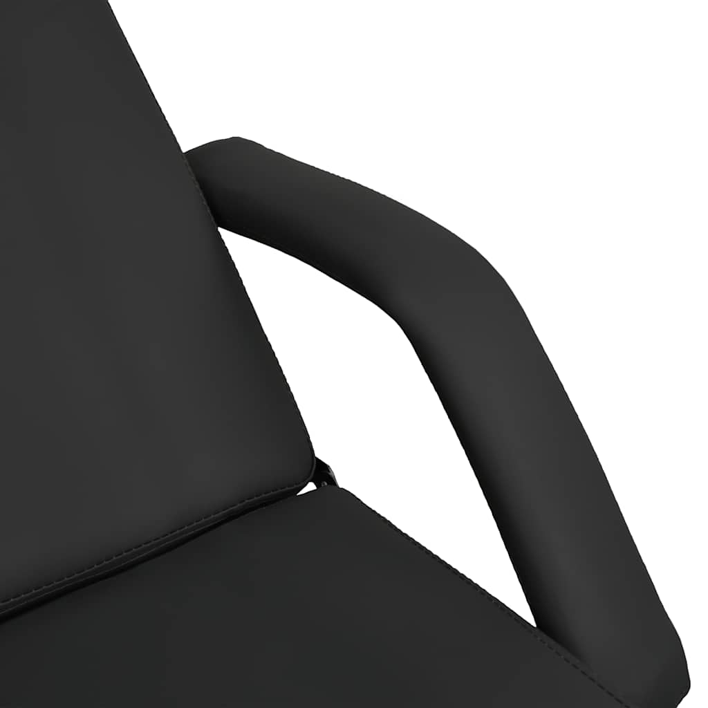 Massage Table Black 180x62x(87-112) cm
