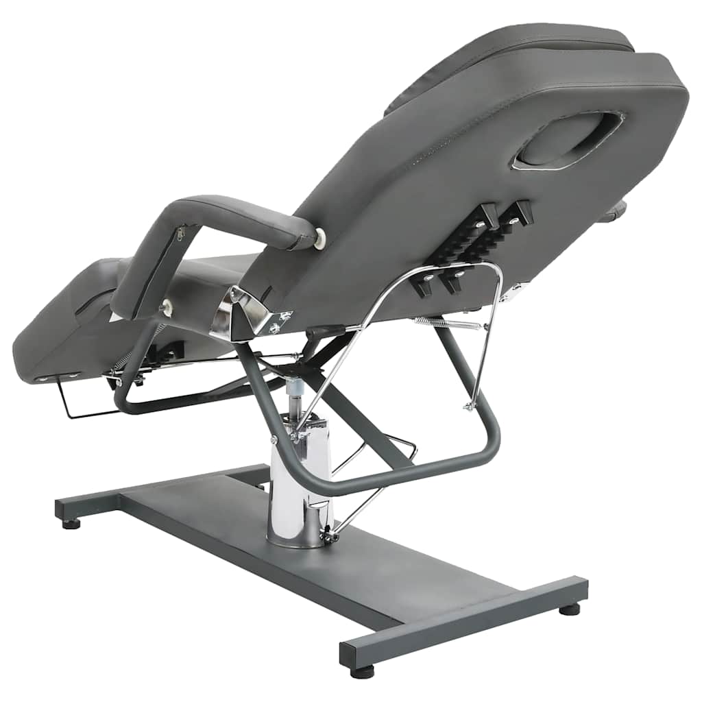 Massage Table Grey 180x62x(87-112) cm