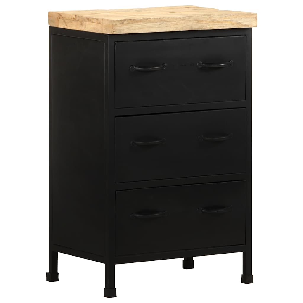 Sideboard 47x35x76 cm Rough Mango Wood