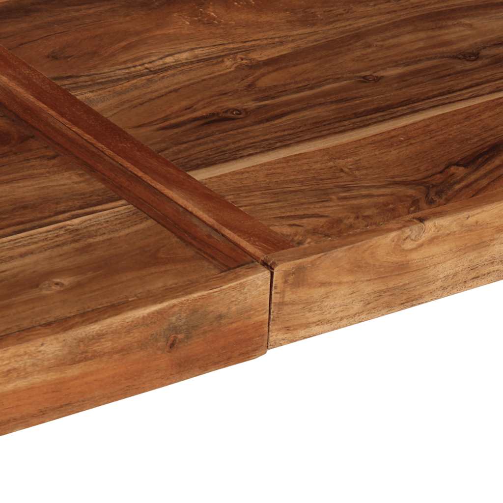 4-Tier Bookcase 160x40x180 cm Solid Acacia Wood