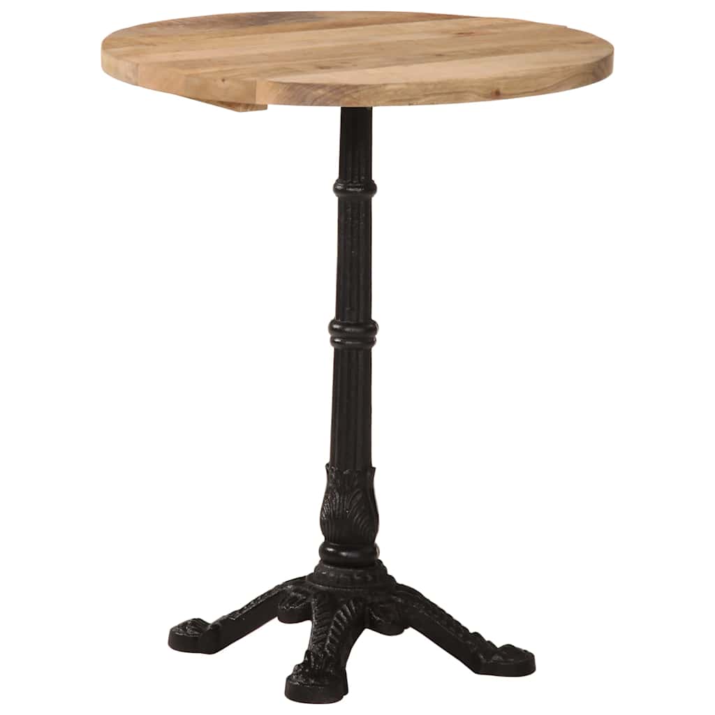 Bistro Table Ø60x76 cm Rough Mango Wood