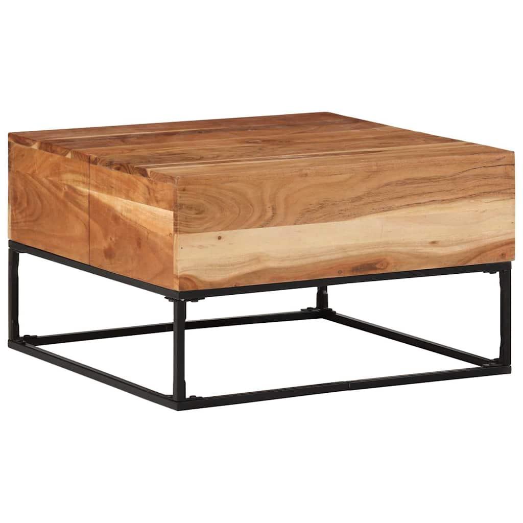 Coffee Table 68x68x41 cm Solid Acacia Wood