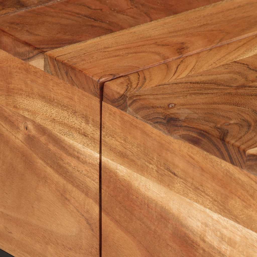 Coffee Table 68x68x41 cm Solid Acacia Wood