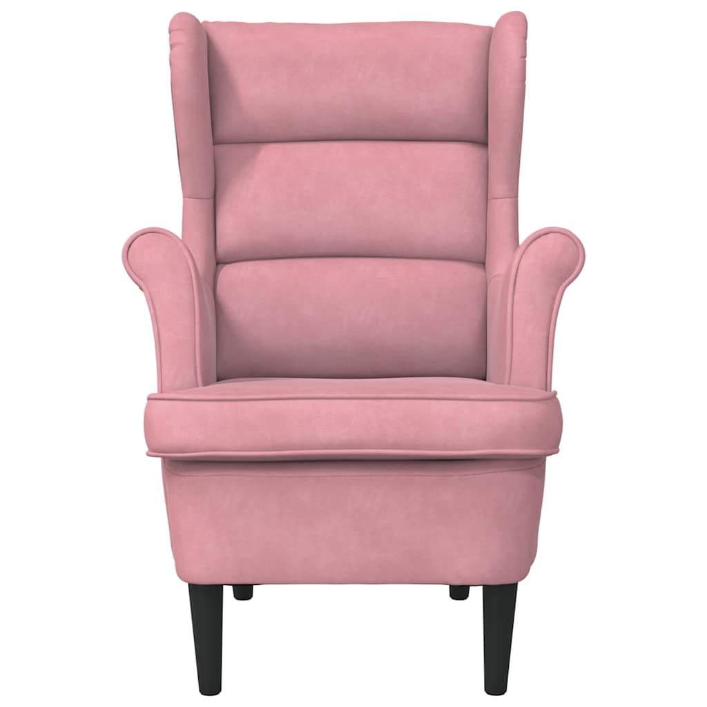 Armchair Pink Velvet