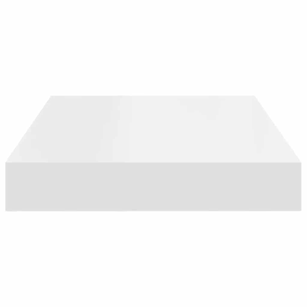 Floating Wall Shelves 4 pcs White 40x23x3.8 cm MDF