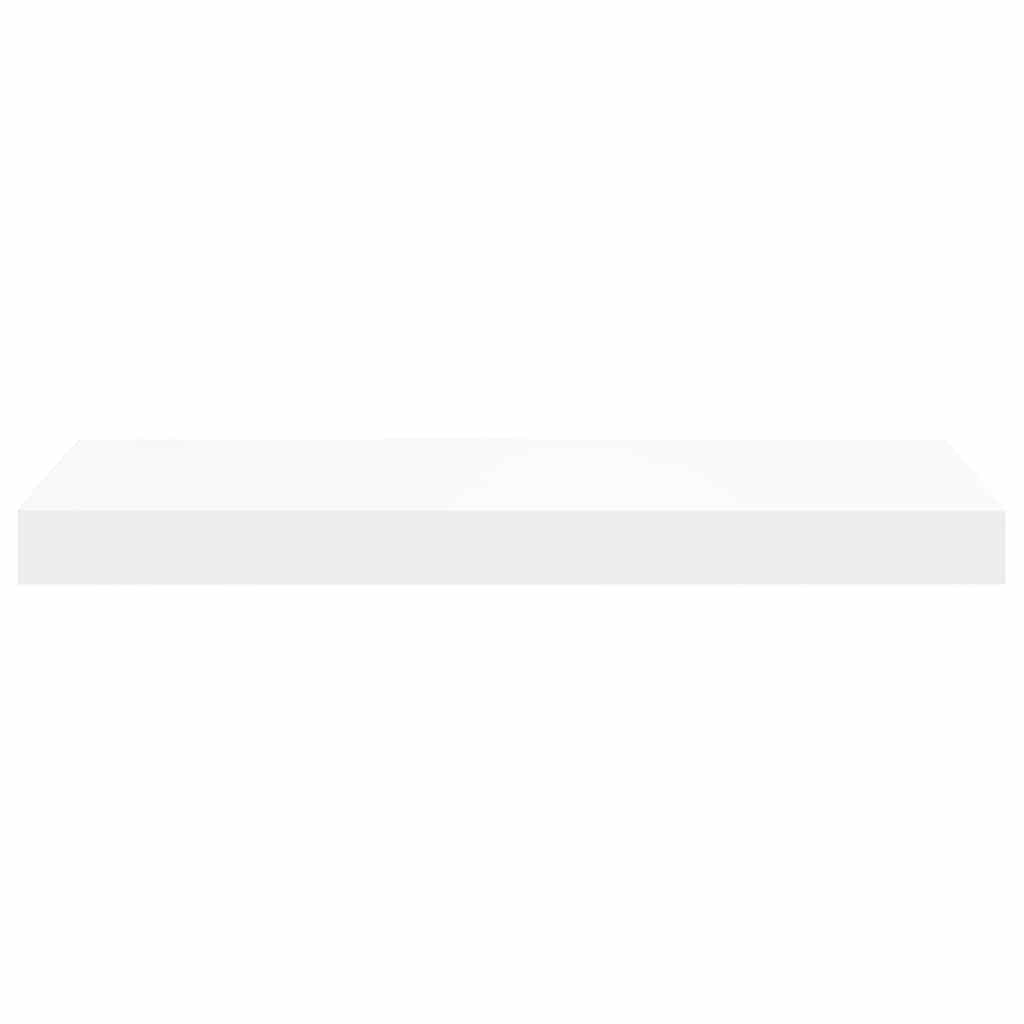 Floating Wall Shelves 2 pcs White 50x23.5x3.8 cm MDF