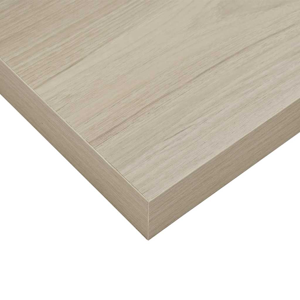Floating Wall Shelves 2 pcs Oak 40x23x3,8 cm MDF