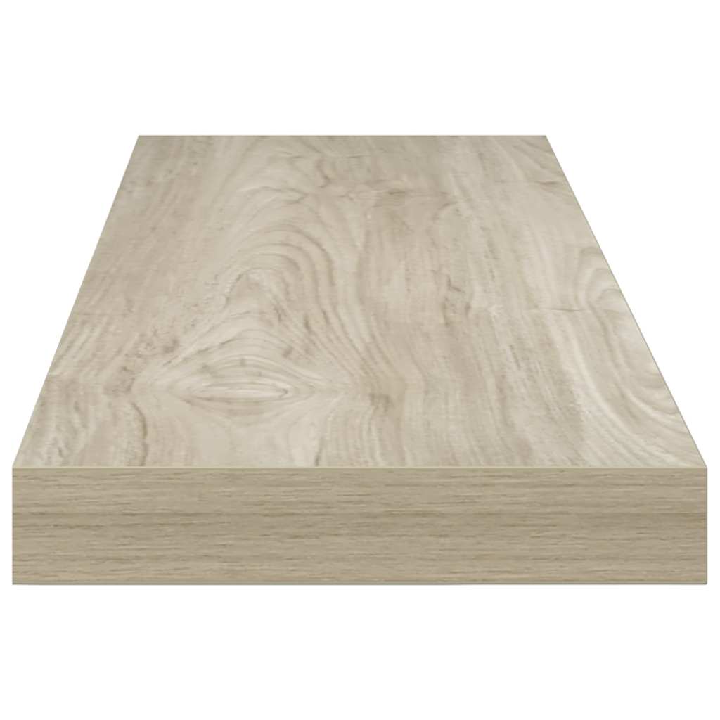 Floating Wall Shelf Oak 80x23.5x3.8 cm MDF
