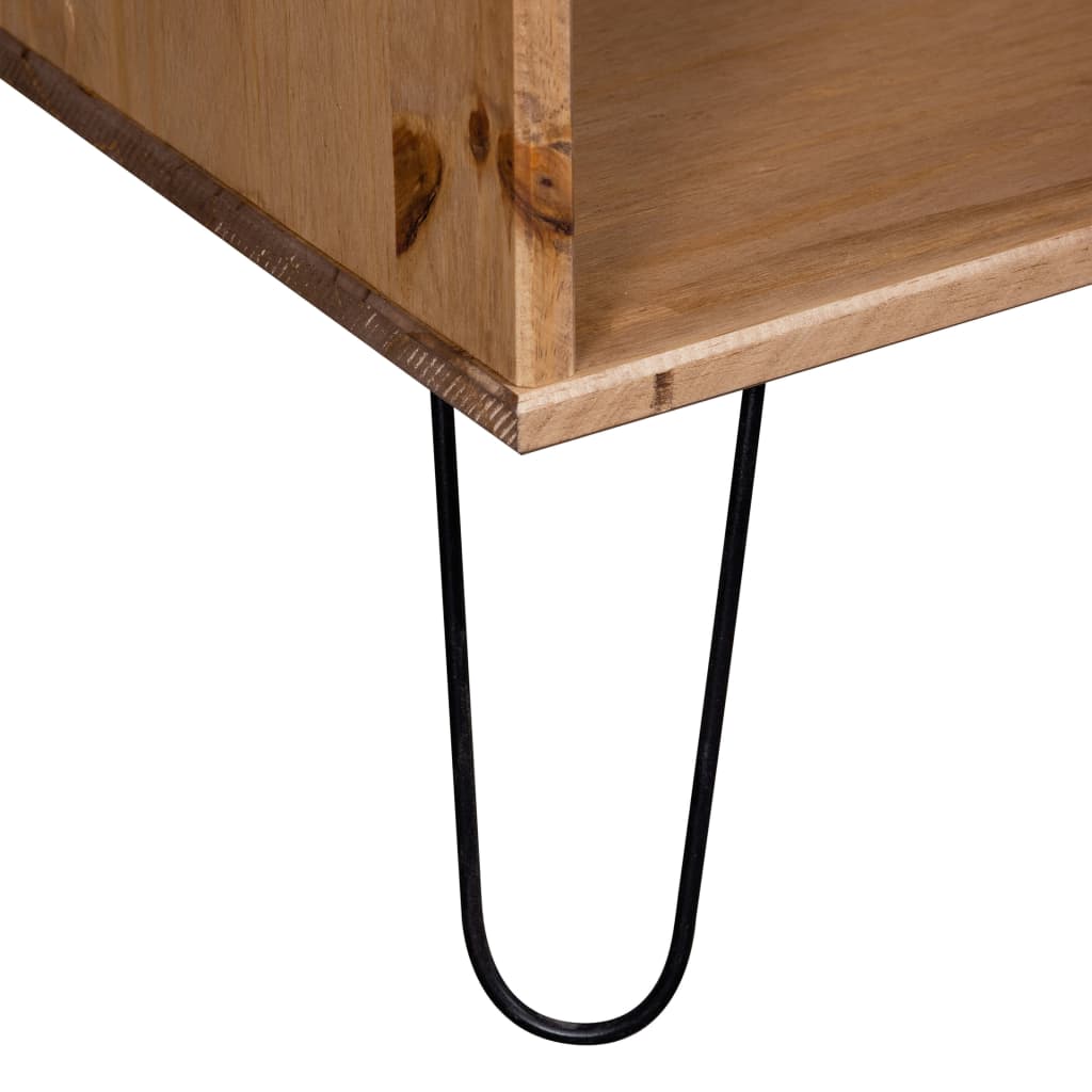 Coffee Table "New York" Light Wood Solid Pine Wood