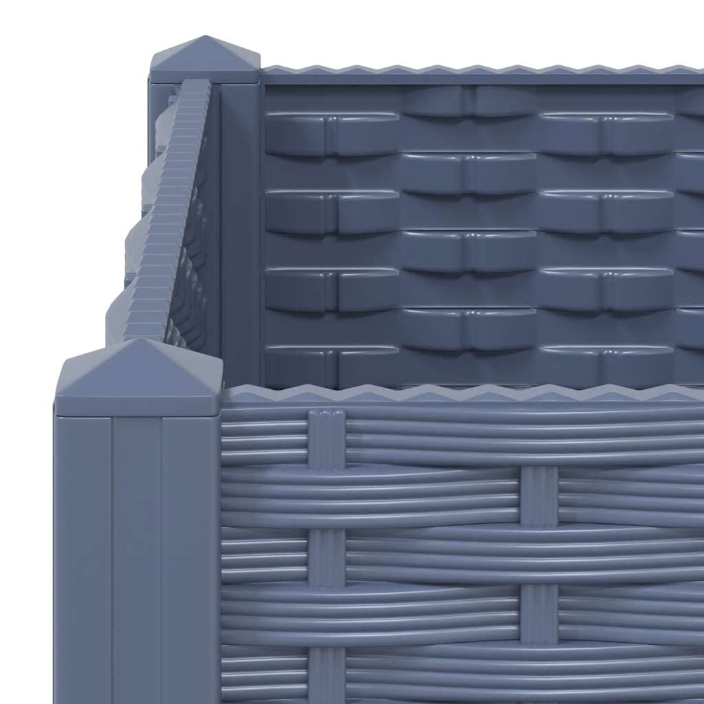 Raised Bed 80x40x23 cm Polypropylene