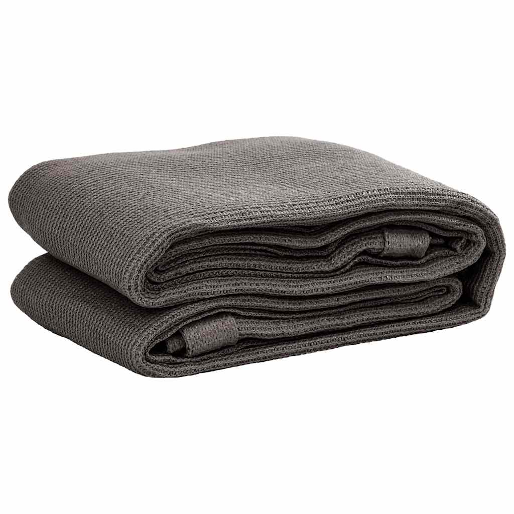 Tent Carpet 400x800 cm Anthracite HDPE