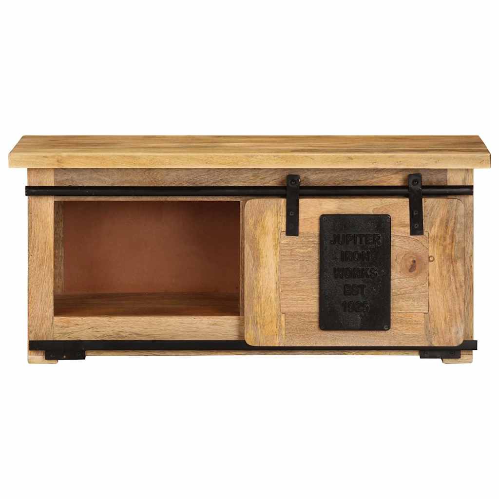 TV Cabinet 90x35x40 cm Solid Wood Mango