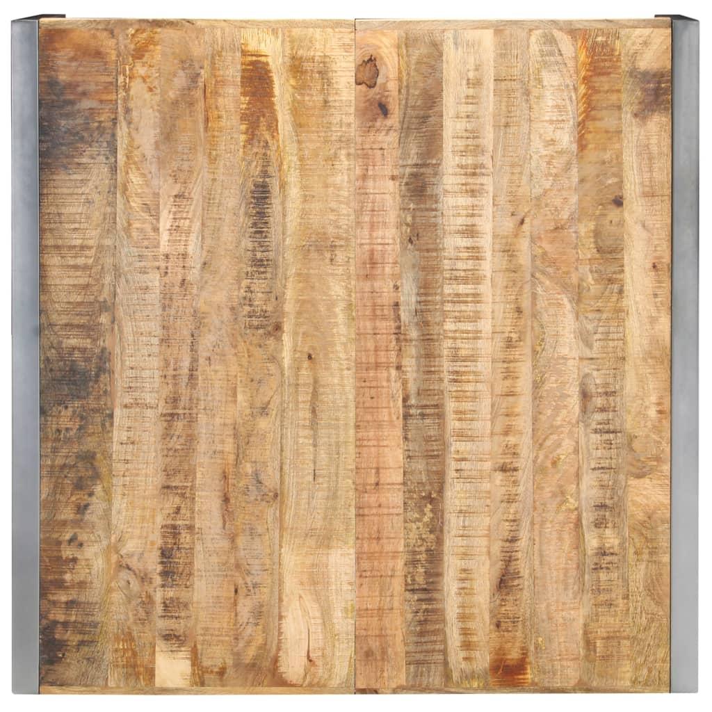 Coffee Table 120x120x40 cm Solid Wood Mango