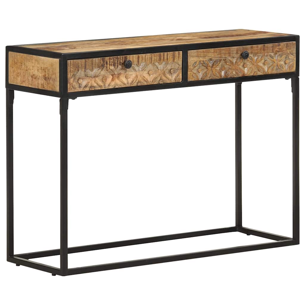 Console Table 100x35x75 cm Solid Mango Wood