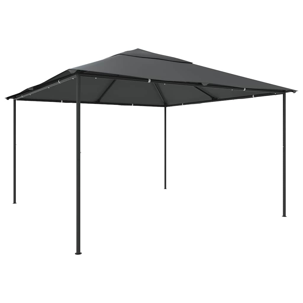 Gazebo 4x4x3 m Anthracite 180 g/m²