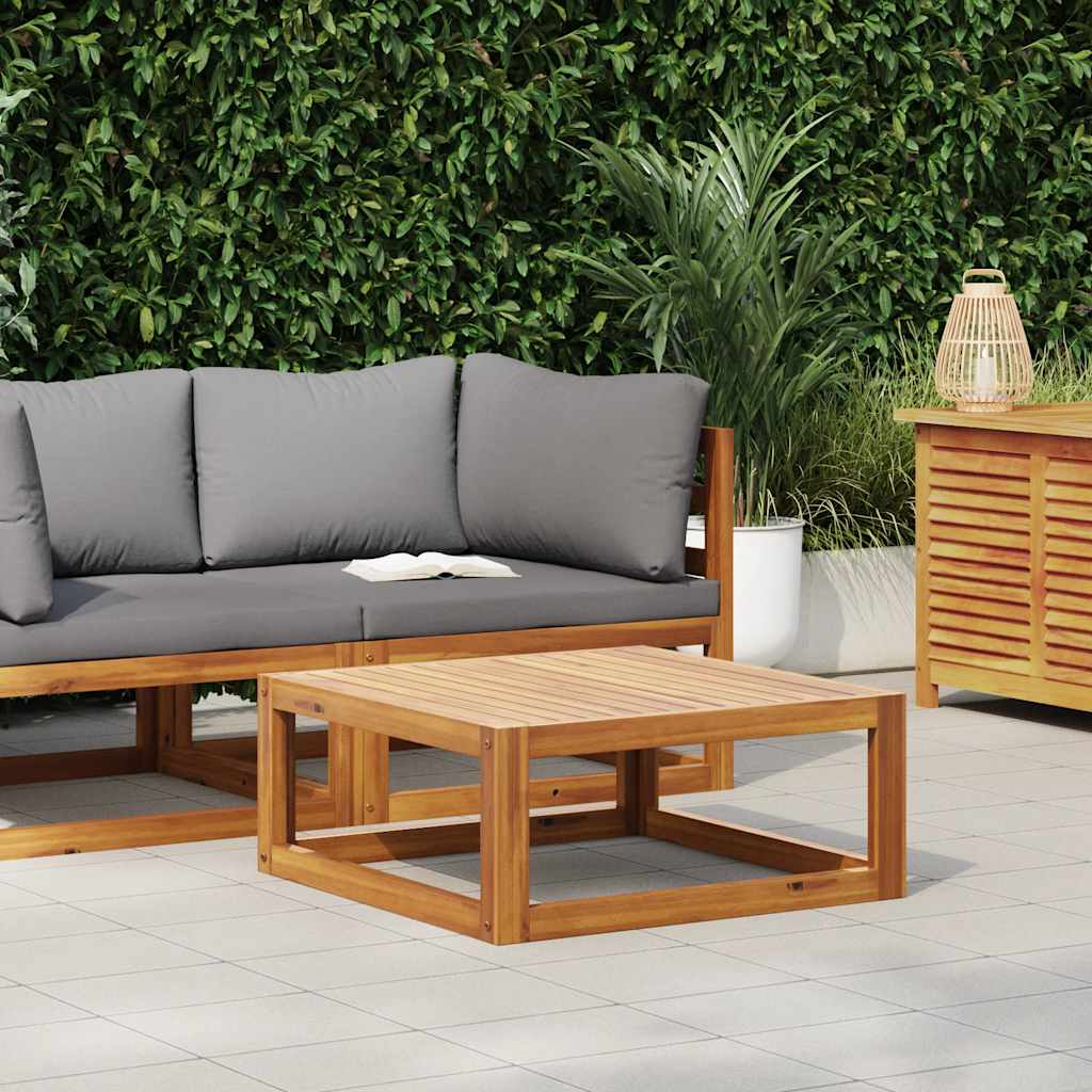 Coffee Table 68x68x29 cm Solid Acacia Wood
