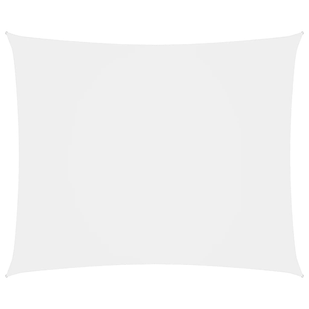 Sunshade Sail Oxford Fabric Rectangular 5x6 m White