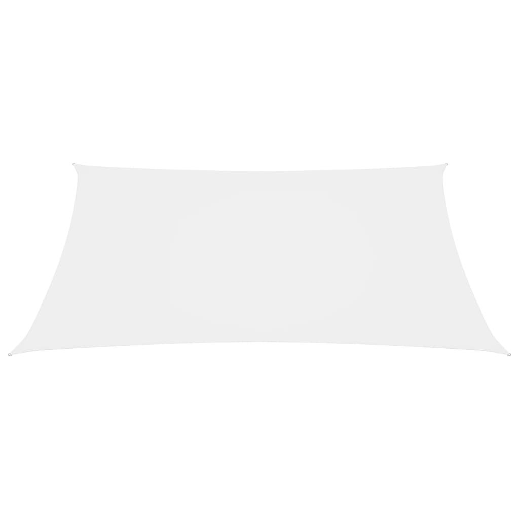Sunshade Sail Oxford Fabric Rectangular 5x6 m White