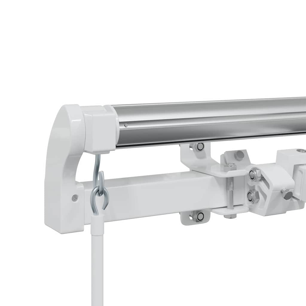 Awning Frame Manual White 400 x 350 cm Aluminium