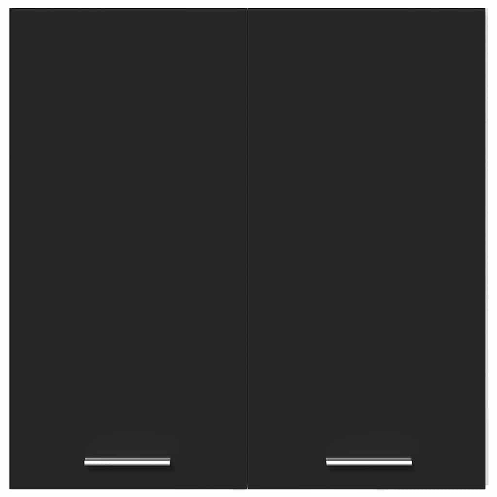 Hanging Cabinet Lyon Black 60x31x60 cm Engineered Wood