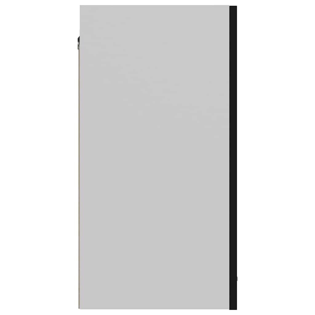 Hanging Cabinet Lyon Black 60x31x60 cm Engineered Wood