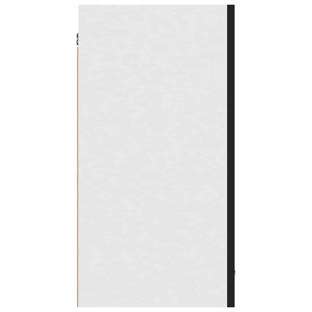 Hanging Cabinet Lyon Black 80x31x60 cm Engineered Wood