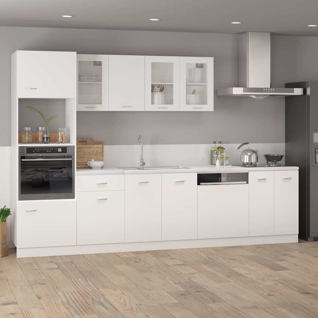 Dishwasher Panel Lyon White 59.5x3x67 cm Engineered Wood
