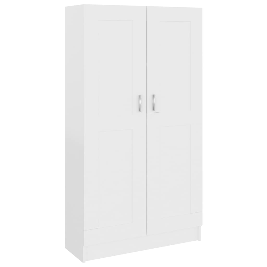 Book Cabinet White 82.5x30.5x150 cm Engineered Wood