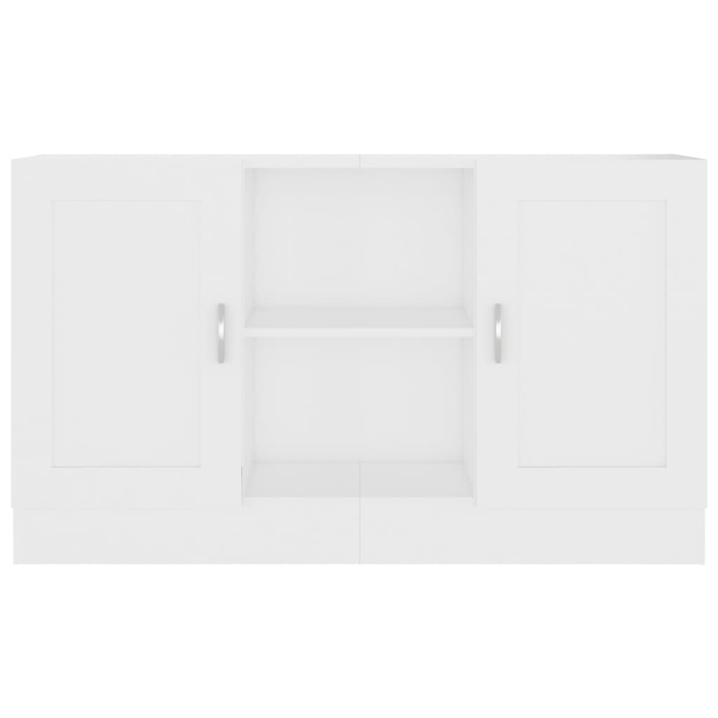 Sideboard White 120x30.5x70 cm Engineered Wood