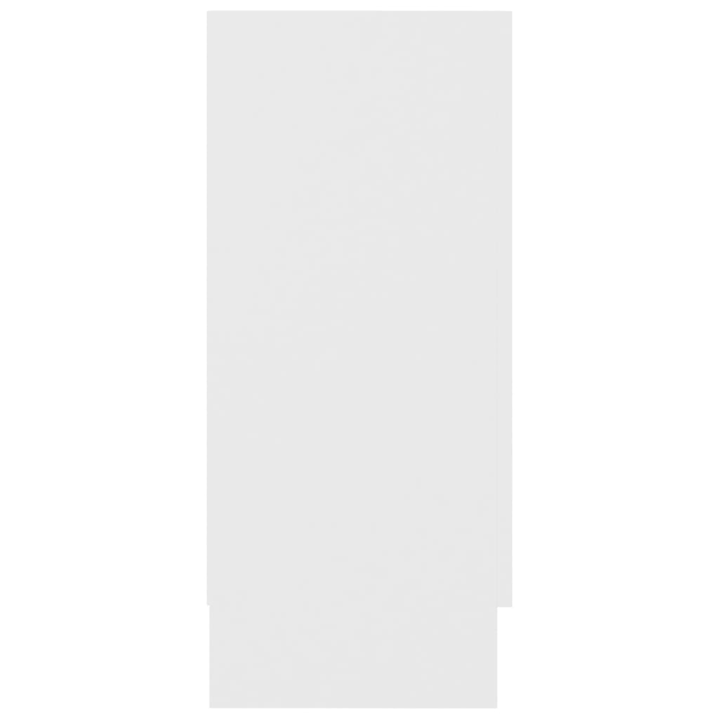 Sideboard White 120x30.5x70 cm Engineered Wood