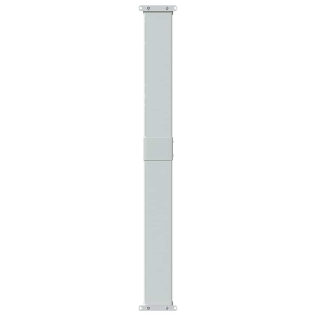 Patio Retractable Side Awning 140x600 cm Grey