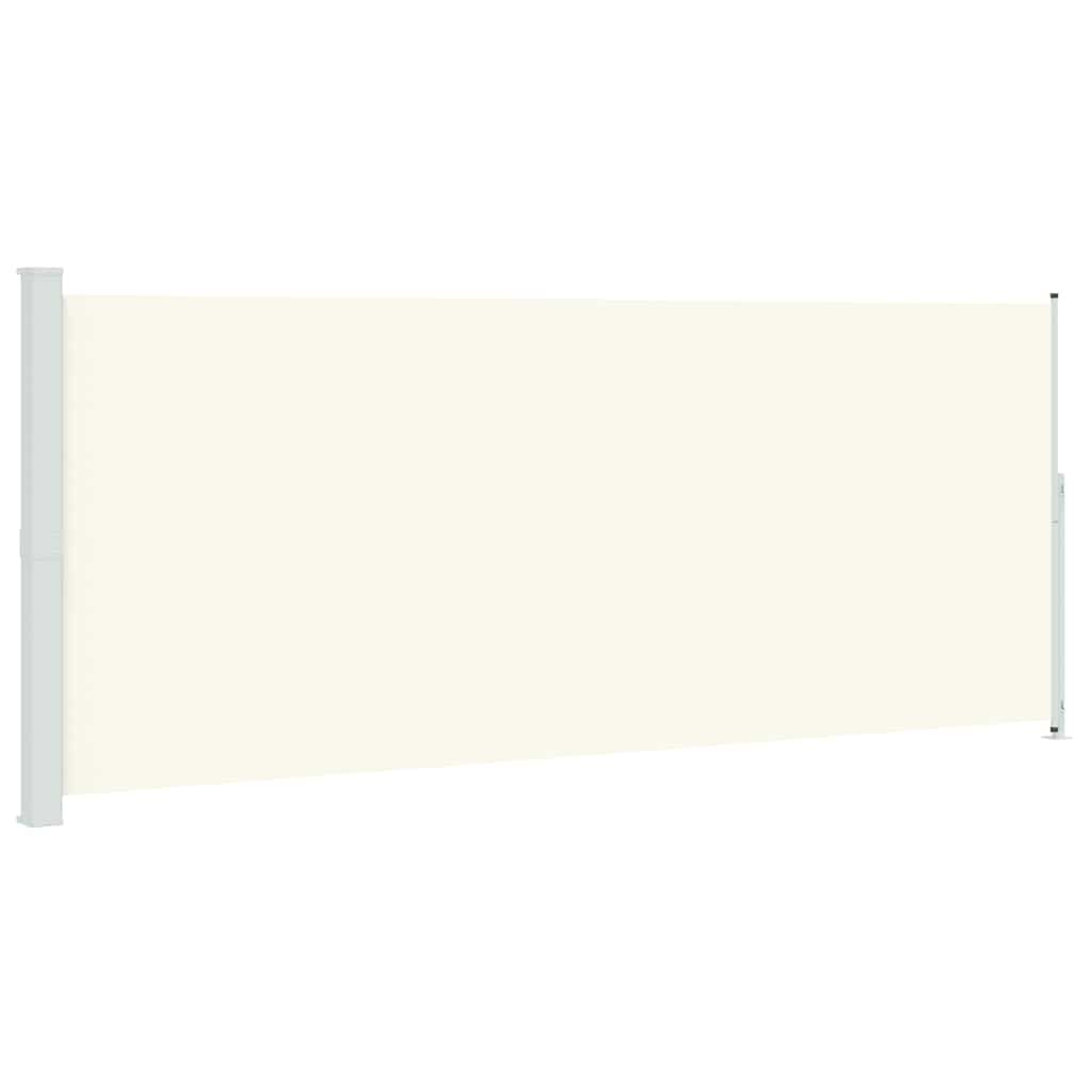 Patio Retractable Side Awning 200x500cm Cream