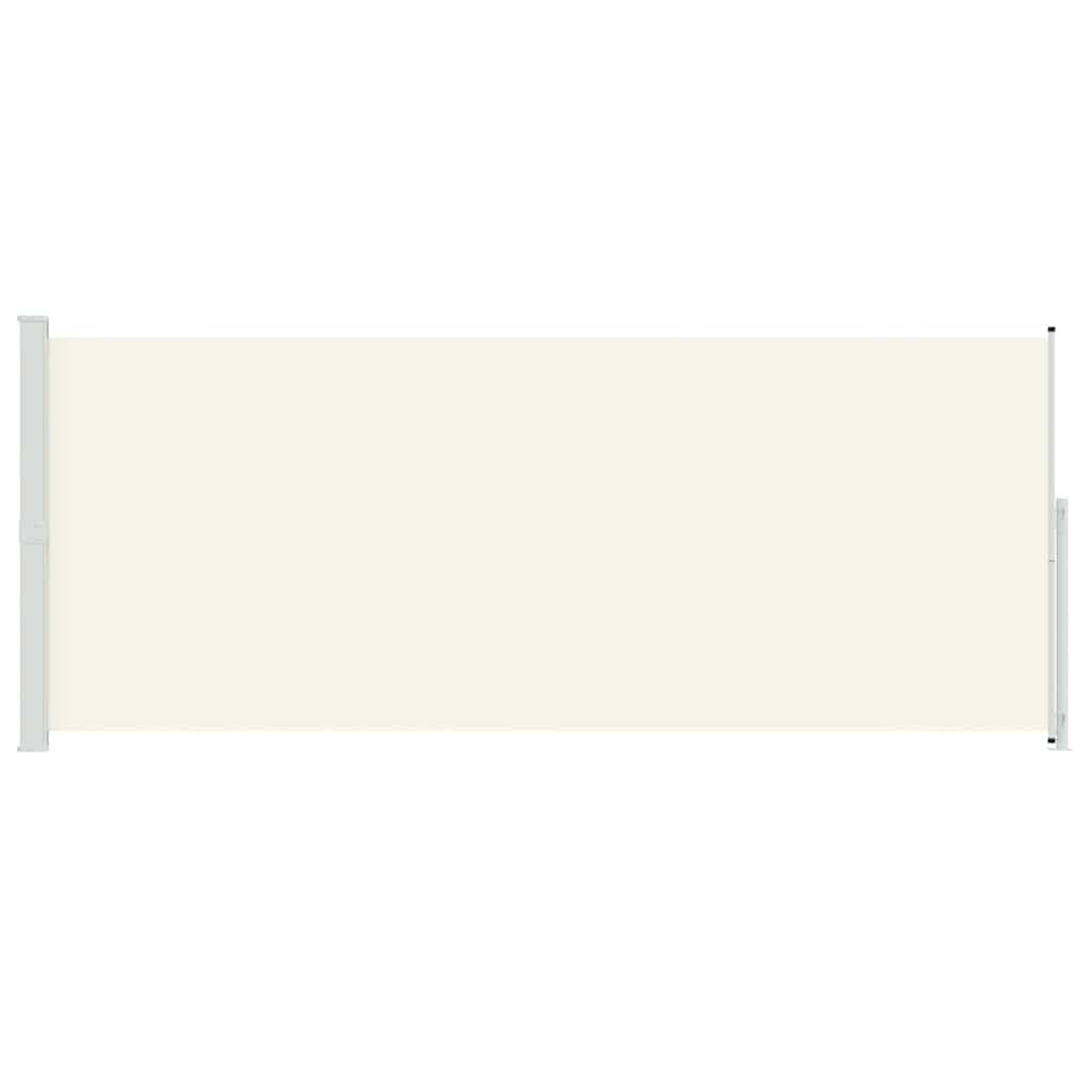 Patio Retractable Side Awning 200x514cm Cream