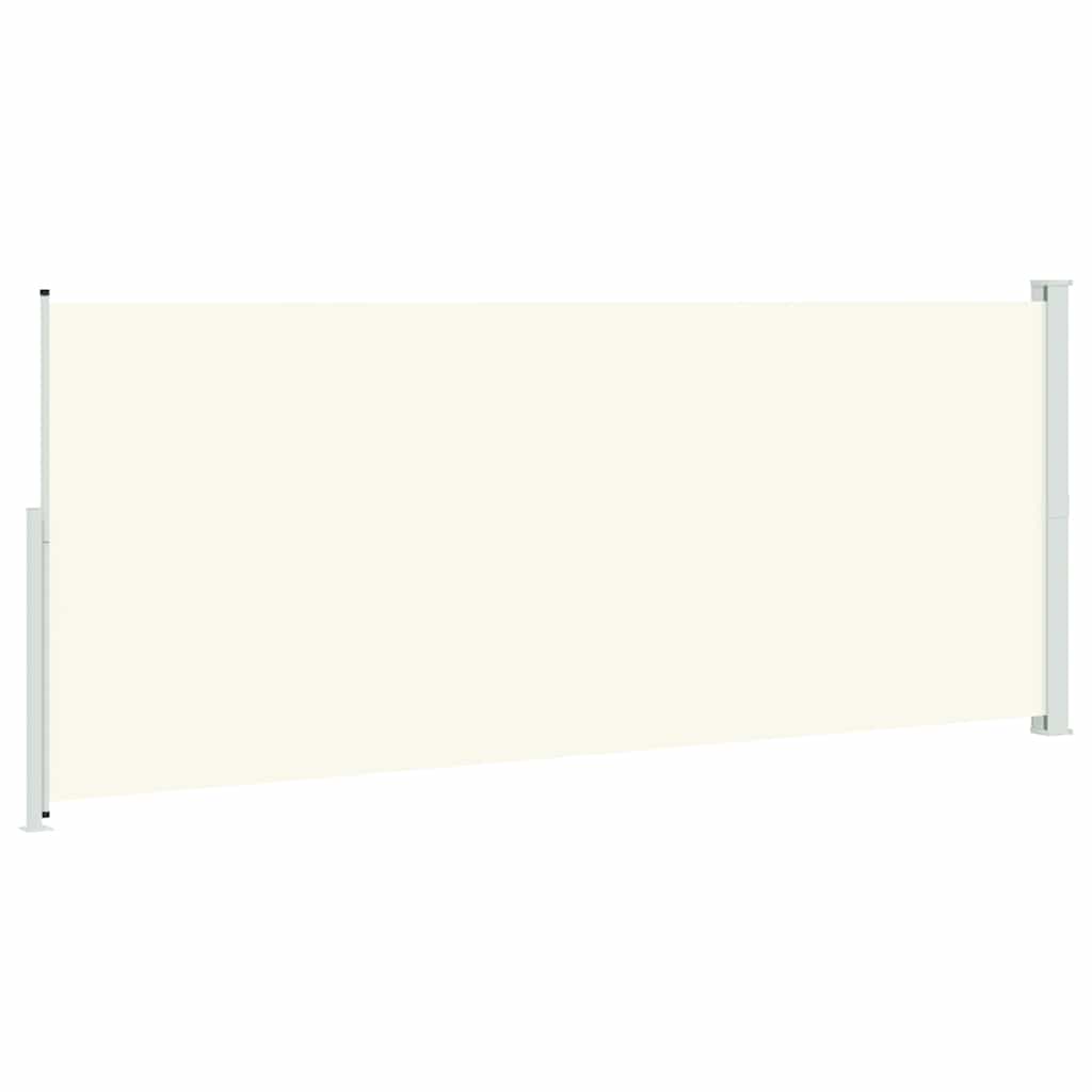 Patio Retractable Side Awning 200x500cm Cream