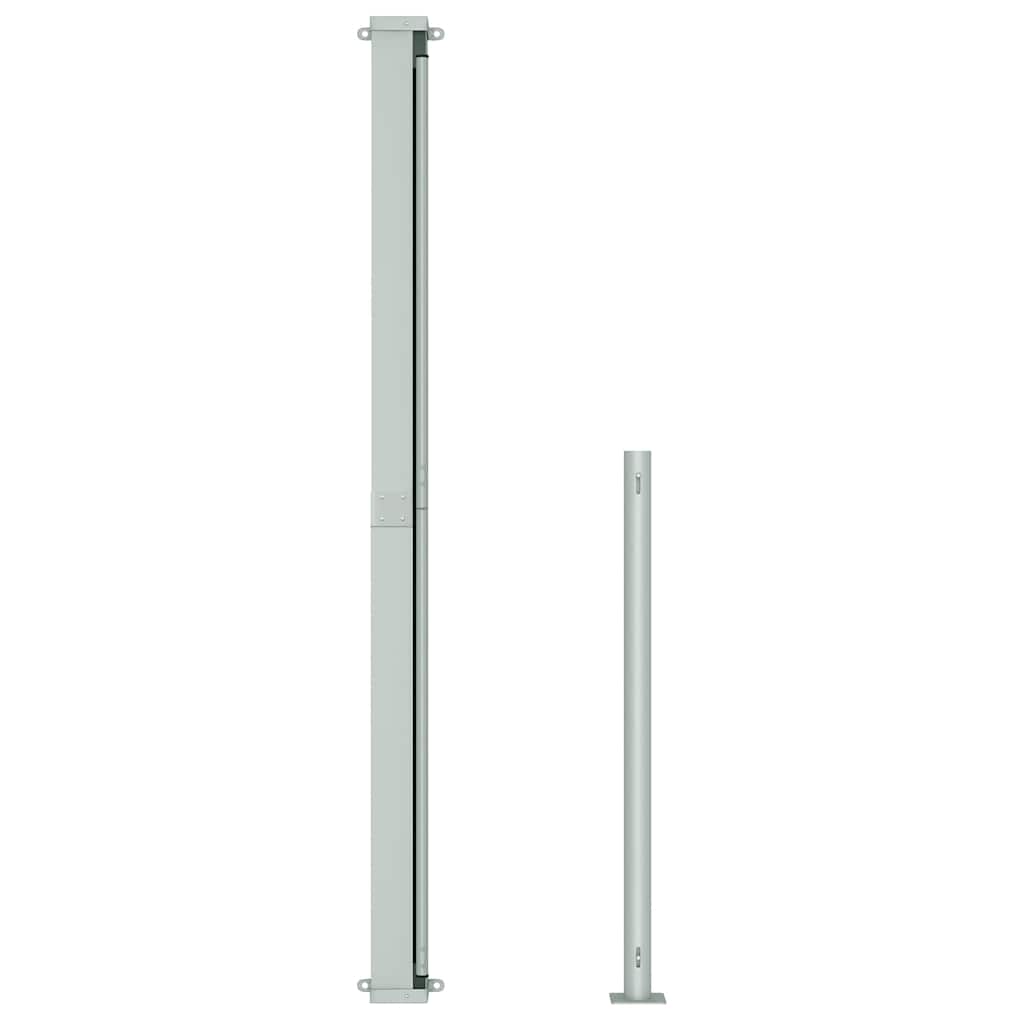 Patio Retractable Side Awning 200x514cm Grey