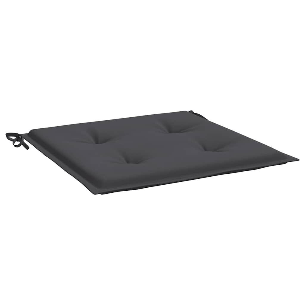 Garden Chair Cushions 6 pcs Anthracite 40x40x3 cm Oxford Fabric