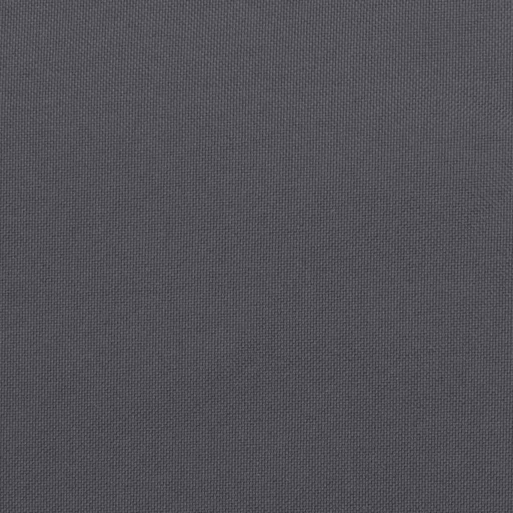 Garden Chair Cushions 4 pcs Anthracite 50x50x3 cm Oxford Fabric