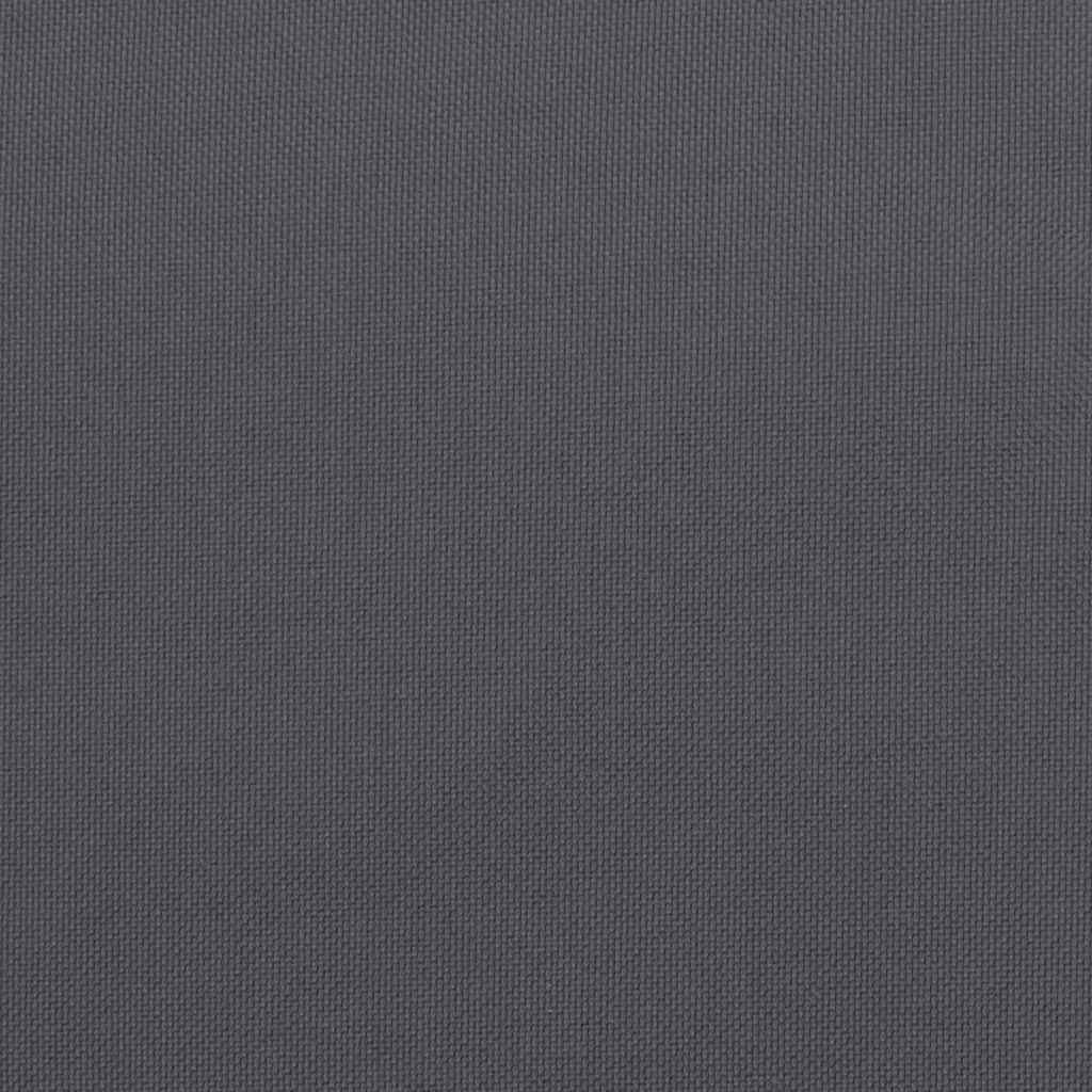 Garden Chair Cushions 4 pcs Anthracite 50x50x3 cm Oxford Fabric