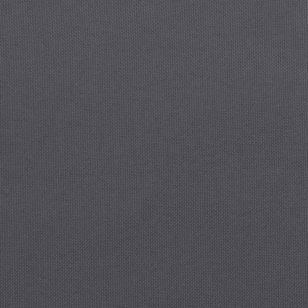 Garden Chair Cushions 6 pcs Anthracite 50x50x3 cm Oxford Fabric