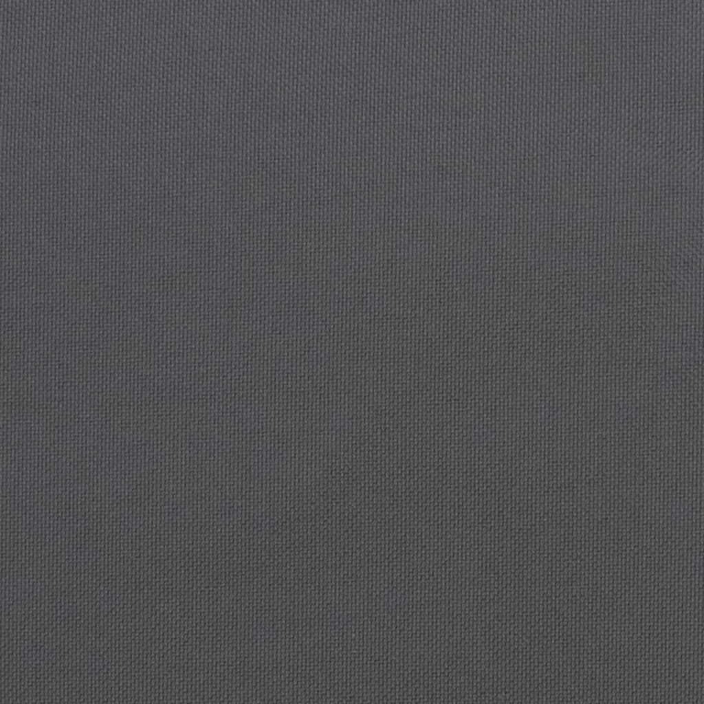Sun Lounger Cushion Anthracite 200x70x3cm Oxford Fabric